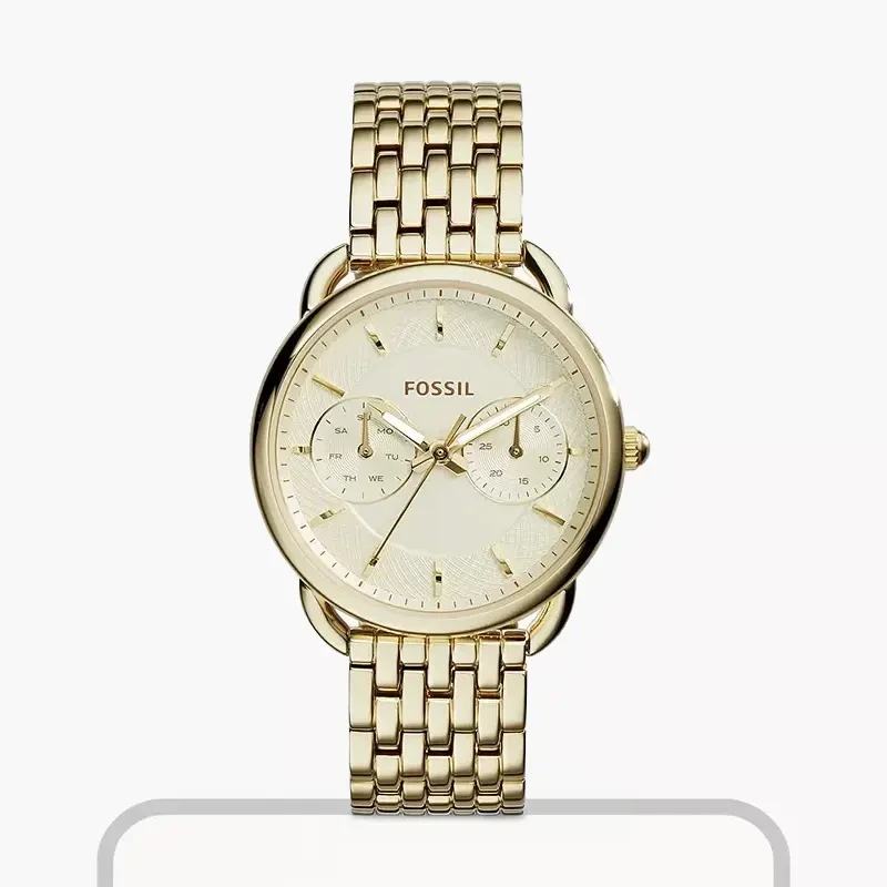 Fossil Tailor Multifunction Gold-tone Ladies Watch-  ES3714